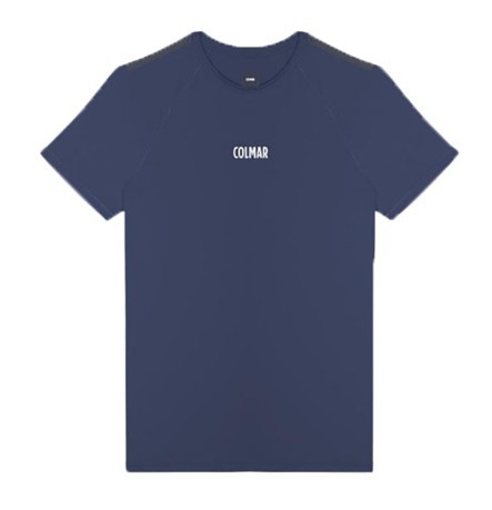 T-Shirt Uomo UV Protector blu nero 