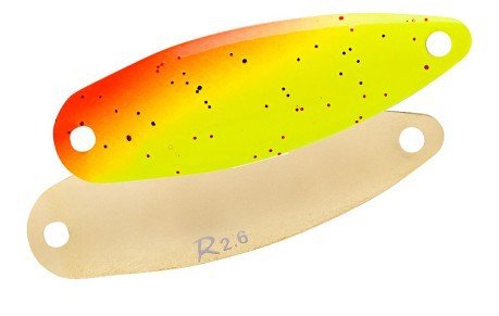 Artificial Nativo Cuchara de 2,6 gr de color Naranja-Marrón