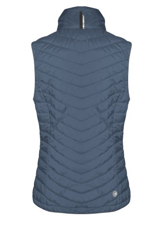 Vest Woman Trekking in Cotton wool PrimaLoft grey blue