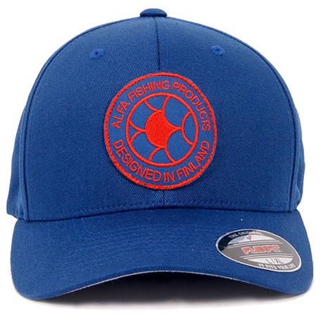 Sombrero Logotipo de Flexfit Parche azul