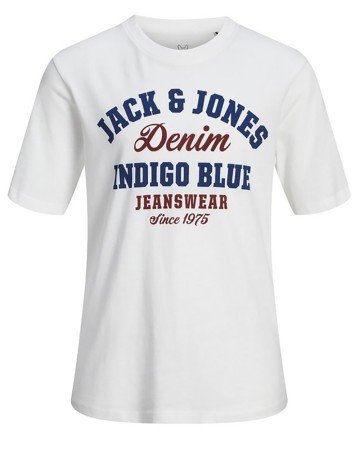 T-Shirt Junior Logo bianco davanti
