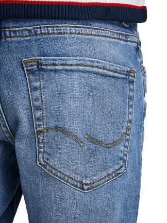 Jeans Junior Jiliam Skinny Fit blu davanti