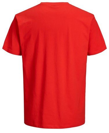 T-Shirt mit Print Football schwarz vor