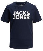 Junior T-Shirt mit Logo-Jack&amp;Jones weiß vor