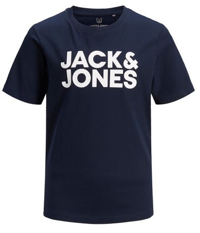 Junior T-Shirt mit Logo-Jack&amp;Jones weiß vor