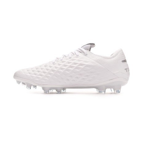 Chaussures de Football Nike Tiempo Legend VIII Elite FG Nouveau Pack Blanc