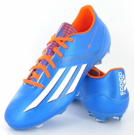 alto asqueroso nicotina Botas de Fútbol Adidas F10 TRX FG colore azul naranja - Adidas - SportIT.com
