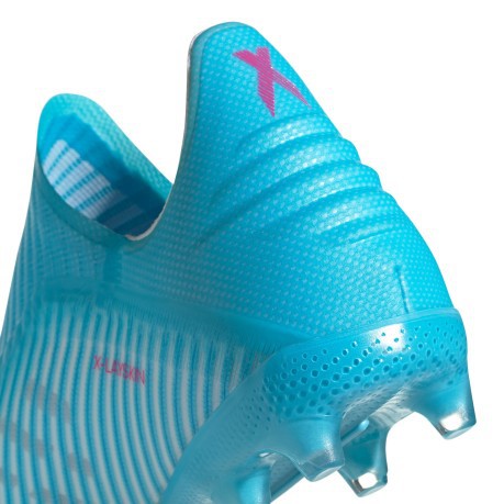 Botas de fútbol de Adidas X 19+ FG Cableados colore azul - Adidas SportIT.com
