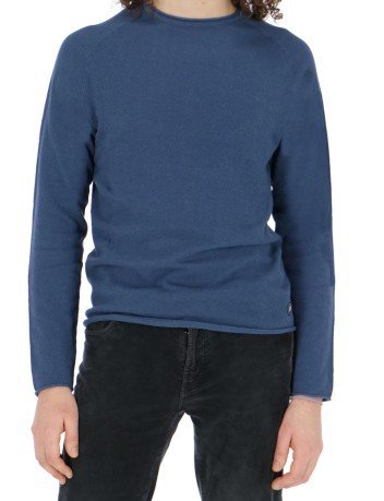 Sweater Man Casual Blue