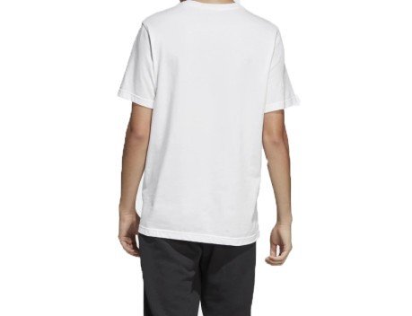 Hombres T-Shirt Adicolor Trébol Frente Negro-Blanco
