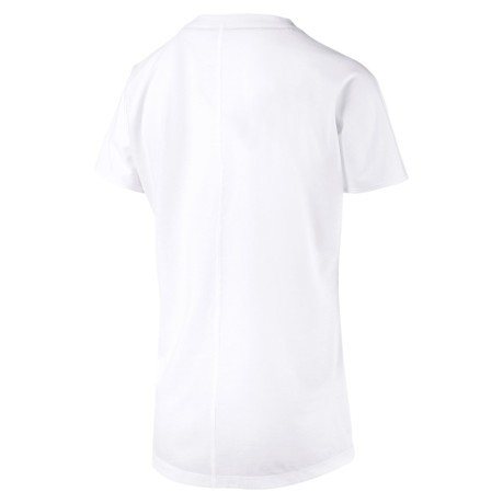 T-Shirt PUMA Femme Chat blanc