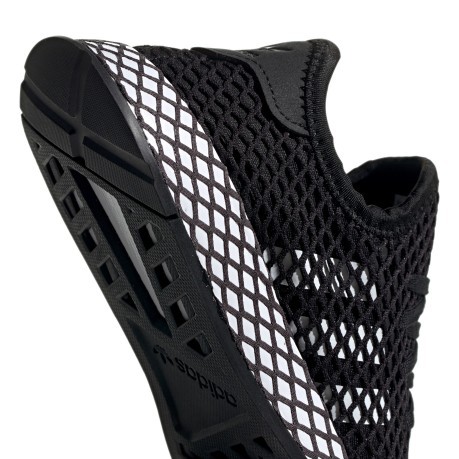 Cumbre competencia mundo Zapatos Junior Deerupt Corredor colore negro blanco - Adidas Originals -  SportIT.com