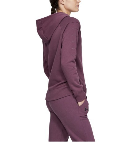 Sweat-shirt Femmes Rival Sportstyle Graphique Full Zip violet avant