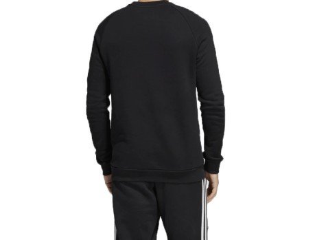 Men's Sweatshirt Trefoil Warm-Up Front Black