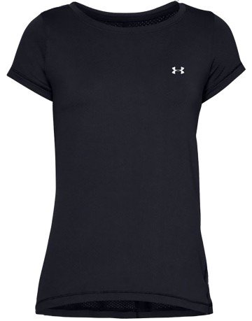 T-Shirt HeatGear Armour black at the front