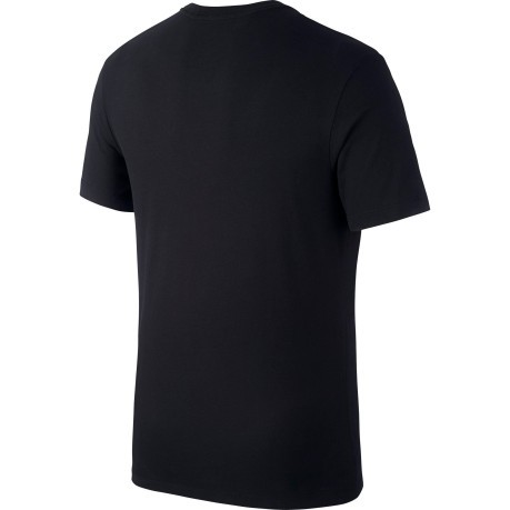 Hommes T-Shirt Dri-FIT noir à l'avant