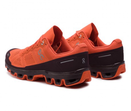 Mens chaussures de Course Cloudventure A5 orange noir