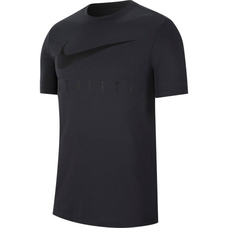 Men's T-Shirt Dri-FIT black at the front
