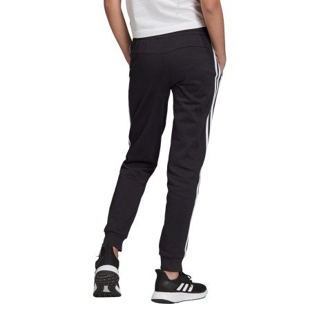 Pantalones Junior 3-Rayas de adidas Frontal negro