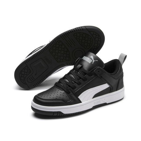 Chaussures Junior Rebond Lay-Up Low noir blanc