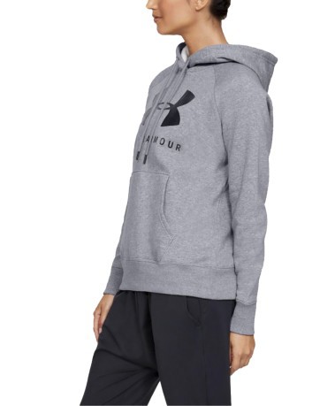 Sweatshirt Women's Rival Sportstyle Graphic grey front