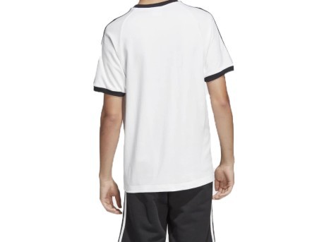 T-Shirt Men 3 Stripes Front Black