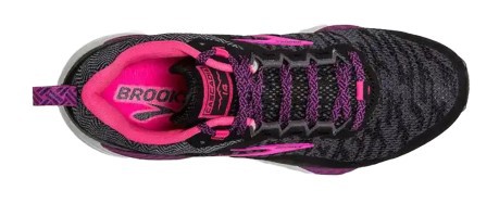 Zapatos de Mujer Trail Running Cascadia 14 negro púrpura