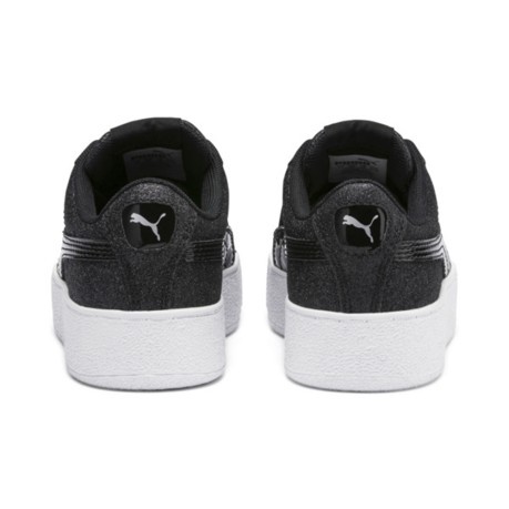 Chaussures Junior Vikky Plate-forme de Paillettes PS noir