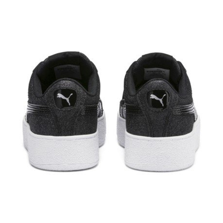 Schuhe Junior Vikky Platform Glitter PS schwarz