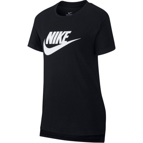 T-Shirt Junior vêtements de sport noir et blanc