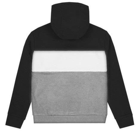 Sweatshirt Woman Lory Hoody Black front-Grey