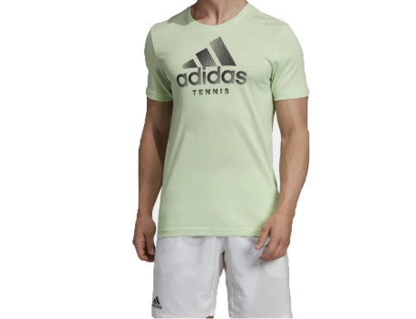Men's T-Shirt Logo Tee Front Green