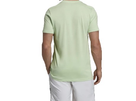Herren T-Shirt Logo-T-Shirt Front-Grün