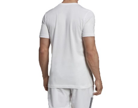 Hommes T-Shirt Logo Tee Front Blanc