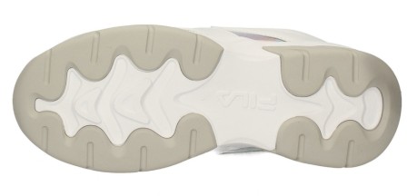 Scarpa Donna Ray Low Laterale Bianco-Argento