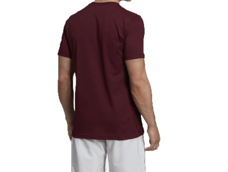 Herren T-Shirt Logo-T-Shirt Vorderseite Braun