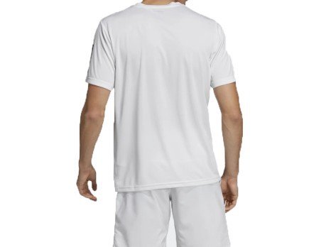 T-Shirt Man 3 Streps Club Tee Front White