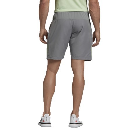 Shorts Mens 3 Stripes On The Club Front, Grey-Green