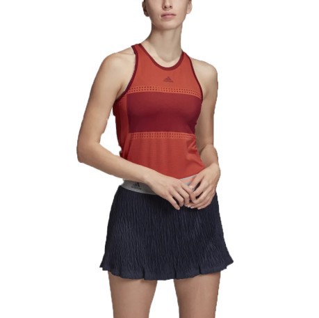 Canotta Donna Matchcode Tank Frontale Rosso