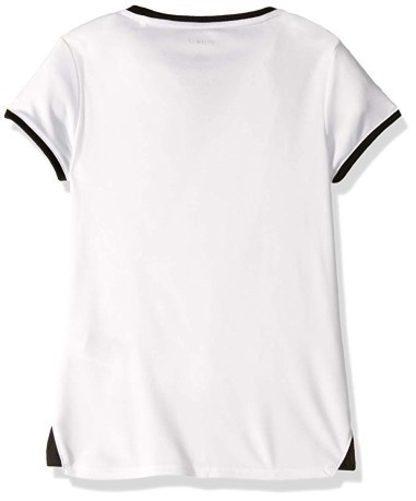 T-Shirt Bébé Filles Du Club Té Avant Blanc