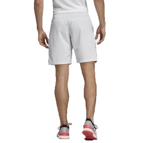 Short Man 3 Streepes Club Front White