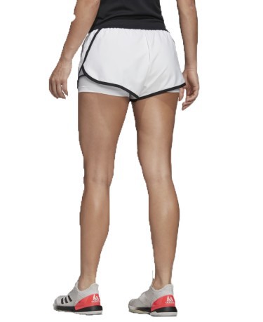 Short Woman Club Front White