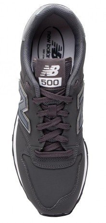 Schuh-Mann 500 M, Seitlich Grau-Blau