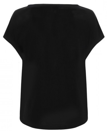 T-Shirt Donna Active Fitness Tee Frontale Nero