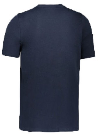 Hombres T-Shirt Espectros de Frente Azul-Blanco