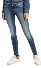 Jeans Women's Maine Dark Blue Stretch Blue Front