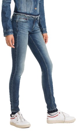 Damen-Jeans-Maine-Dark Blue-Stretch-Front-Blau