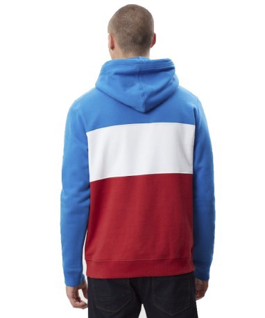 Men's sweatshirt Bogy Color Block blue red