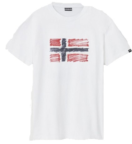 T-Shirt Uomo Sibu bianco