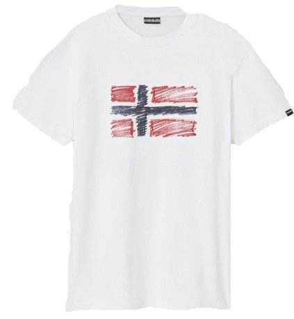 T-Shirt Uomo Sibu bianco